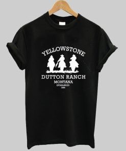 Yellowstone Dutton Ranch Montana T Shirt AI