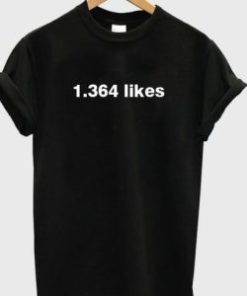 1 364 likes T shirt AI