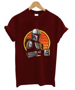 Dad The Mandalorian T Shirt AI