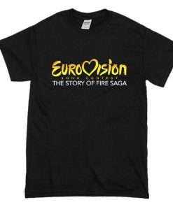 Eurovision Fire Saga T-Shirt AI