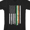 Irish American Flag t shirt AI