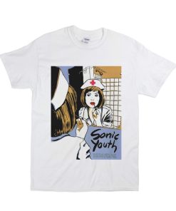 Sonic Youth Nurse Poster T-shirt AI