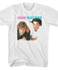 WHAM Make It Big Album Art T-Shirt AI