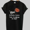 ramadan cannon time to break my fast t shirt AI