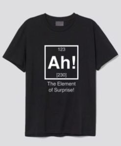 Ah! The element of surprise! T-Shirt AI