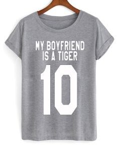 My Boyfriend Is A Tiger T-Shirt AI
