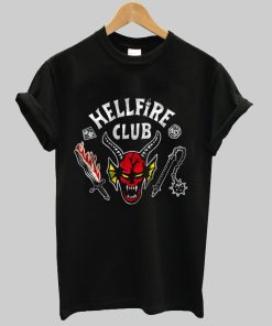 Stranger Things 4 Hellfire Club t shirt AI