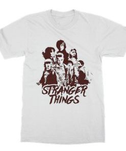 Stranger Things Silhouette T-shirt AI
