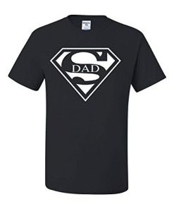 Superdad black T-shirt AI