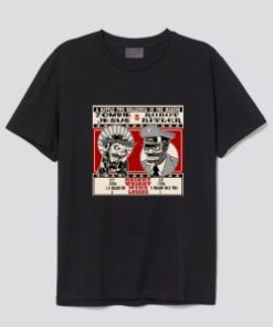 Zombie Jesus VS Robot Hitler T Shirt AI