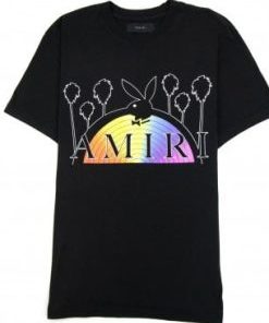AMIRI Logo Rainbow T-shirt AI