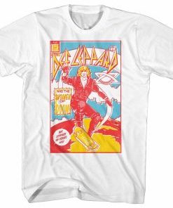 Def Leppard Comic T-Shirt AI