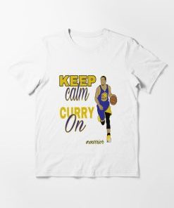 Keep Calm Curry On T-shirt AI