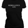 Rebellious Hope T-shirt AI