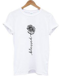 Blessed Flower T Shirt AI