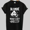 Blondie T Shirt AI