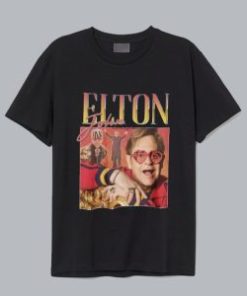 Elton John Vintage T Shirt AI