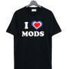 I Love Mods T-Shirt AI