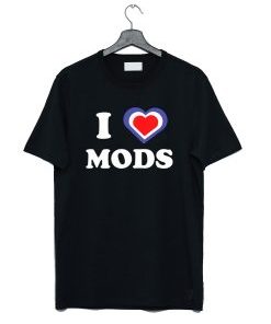 I Love Mods T-Shirt AI