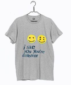 I Like You You’re Different Dark T Shirt AI