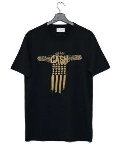 Johnny Cash American Flag T Shirt AI