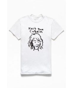 Kurt Cobain Sketch T-shirt AI