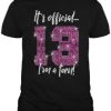 Its Official 13th Birthday T-Shirt AI