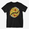 Pizza Yin Yang T-Shirt AI