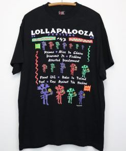 1993 Lollapalooza T Shirt AI