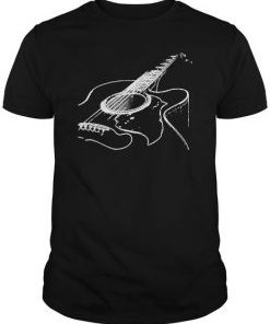 Acoustic Guitar T-shirt AI