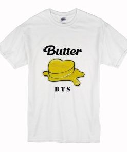 BTS Butter Logo Melted T Shirt AI