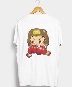 Betty Boop Boxing T-Shirt AI Back