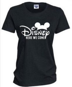 Disney Here We Come T Shirt AI