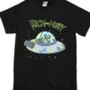 Rick and Morty UFO Spaceship Outer Space T Shirt AI