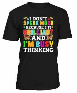 I’m Busy Thinking T-shirt AI