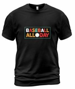 Baseball All Day T-shirt AI