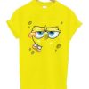 Spongebob Face Smirk T-Shirt AI