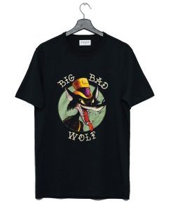 Big Bad Wolf Fitted T Shirt AI