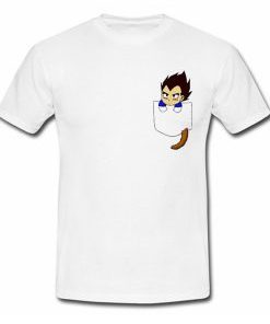 Chibi Vegeta pocket T Shirt AI