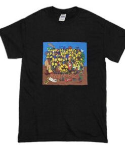 The Simpsons Yellow Album T-Shirt AI