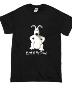 Vtg Wallace & Gromit Make My Day T-Shirt AI