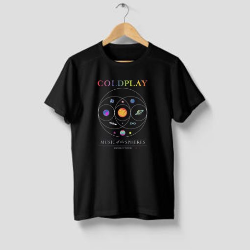 Coldplay Music of The Spheres T Shirt DV