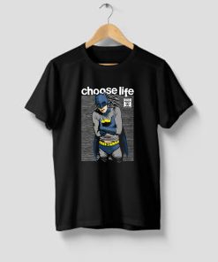 Choose Life Trainspotting Batman T Shirt