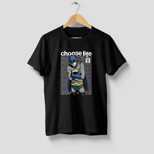 Choose Life Trainspotting Batman T Shirt