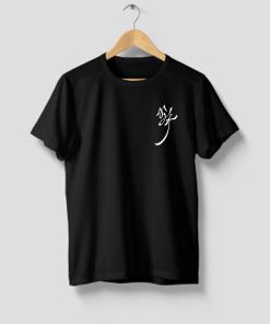 Flower Jisoo logo Solo Balckpink T Shirt