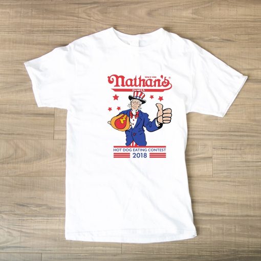 Nathan's Famous Hot Dog Eating Contest Joey Chestnut T Shirt