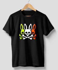 Psychedelic Bunny Psycho Bunny T Shirt