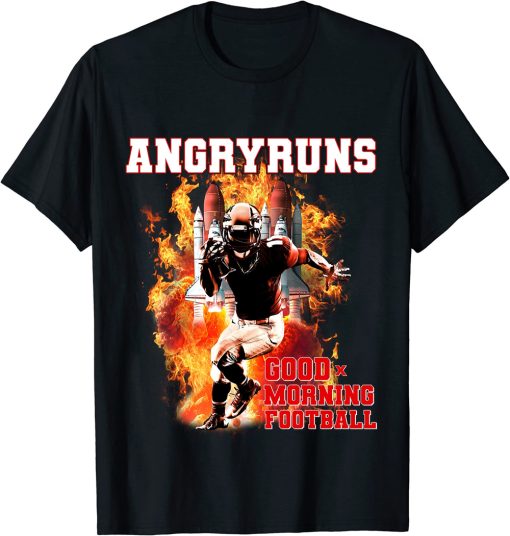 Angry Runs Football T Shirt