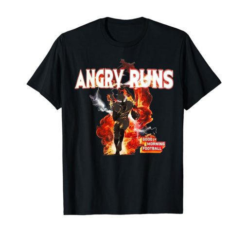 Angry Run Good Morning Football T-Shirt