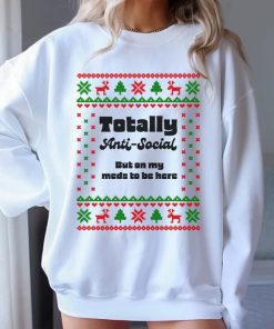 Anti-Social Ugly Christmas Sweatshirt